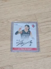 チョン ホヨン サインカード シルバー Prizm Kリーグ 40周年カード