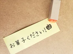 かぼちゃ 怖い顔ジャックオーランタン ハロウィン スケジュールミニスタンプ(ゴム印)