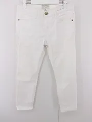 ◇ Current/Elliott カレントエリオット ジーンズ デニム パンツ サイズ24 ホワイト レディース E  【1304140002665】