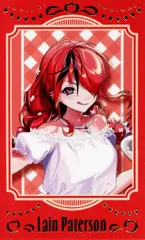 ANYCOLOR株式会社 エデン組 3rd Anniversary にじさんじ レイン・パターソン/ランダムチェキ風カード シークレット