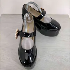 配送日指定可 ♡ Gothic 小悪魔 スタッズ付き 厚底シューズ white 