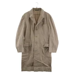 Yohji Yamamoto POUR HOMME (ヨウジヤマモト プールオム) 22SS DYEING COTTON TWILL LONG JACKET 綿ツイルドクターコート ベージュ HG-J56-037のサムネイル