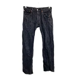Levi's 501 デニムパンツ W32 リーバイス ボタンフライ ブラック コットン メキシコ製 古着卸 アメリカ仕入 2412-513