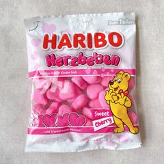 HARIBO【日本未販売】herzbeben 160g ♡型　ソフトキャンディ