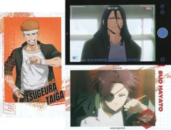 【中古】キャラカード 柘浦大河(縦向き)＆蘇枋隼飛＆杉下京太郎 フォト風カード3枚セット 「一番くじ WIND BREAKER ～After the battle～」 H賞