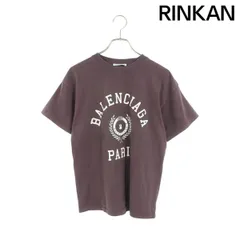 バレンシアガ  612965 TMV98 カレッジロゴミディアムフィットTシャツ レディース XXSのサムネイル