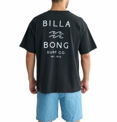 2025春夏 新品【BILLABONG/ビラボン】ONE TIME Tシャツ 【WIDE FIT】 BLK メンズ BF01A212