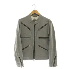ヴィヴィアンウエストウッドマン Vivienne Westwood MAN コットン ジップデザインジャケット スタンドカラー 46 グレー /MI ■OSのサムネイル
