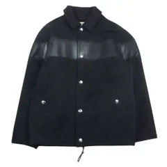 MARNI マルニ ジャケット 20AW JUMU0041MW S53189 ウール スプレーコーティング コーチジャケット ブラック系 44【中古】のサムネイル