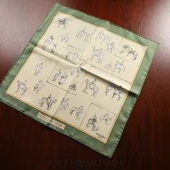 エルメス スカーフ カレ45 ニジェールへの旅 SILK100%