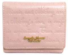 【中古】財布・パスケース ミニーマウス(ピンク) 三つ折り財布 「ディズニー×Samantha Thavasa Petit Choice(サマンサタバサ プチチョイス)」