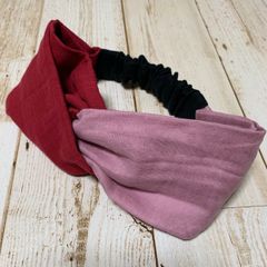 ヘアバンド　ハンドメイド　17