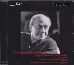 CD Beethoven ベートーヴェン Sym.7, Leonore.3: Ormandy / Philadelphia.o (1958.5 Russian Live) +j.s.bach SCORACD001 /00110