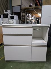 キッチンカウンター(アルミナ2 100CT WH) 商品コード 4030911