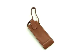 ■美品■ COACH コーチ レザー ポーチ マルチケース 小物入れ レディース ブラウン系 DH7786