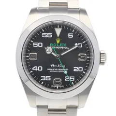 ロレックス エアキング オイスターパーペチュアル 腕時計 時計 ステンレススチール 116900 自動巻き メンズ 1年保証  ROLEX  中古 ロレックス