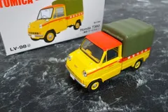 トミカ　トミーテック TOMICA LIMITED VINTAGE Honda T360 (東芝 サービスカー) LV-98d　軽トラック　TLV コレクション 希少のサムネイル