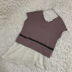 良品✨ファビアナフィリッピ モニーレ アシンメトリー カットソー ブラウン Sのサムネイル