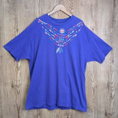 USA製 90s HANES ヘインズ インディアン柄 Tシャツ サイズ メンズ XL 90年代 s25020996