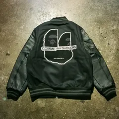 A BATHING APE × COMME des GARCONS VARSITY JACKET XL アベイシング 
