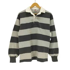 バーバリアン BARBARIAN カナダ製 ボーダーラガーシャツ メンズ import：XS のサムネイル