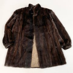 87j23 SAGA MINK サガミンク 銀サガ デミバフミンク ミンクコート 毛皮