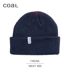 COAL コール ニット ニット帽 Beanie ビーニー 帽子 NAVY RIB ネイビー メンズ レディース