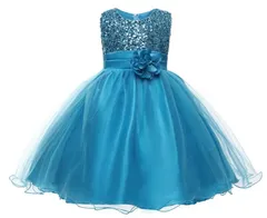 子供ロングドレス 発表会　ドレス　子供　キッズ フォーマルドレス パーティードレス 子供　リボンドレス チュールスカート 結婚式 発表会 演奏会 フラワーガール　110-150CM　ピアノ発表会　8color qCxv592