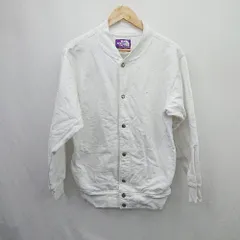 ◇ ⊇ THE NORTH FACE ザ ノース フェイス マウンテンスナップ 長袖 カーディガン サイズXS ホワイト系 メンズ E  【1506190006116】