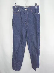 ◇ Θ Chaco closet ストレートデニムパンツ サイズL インディゴブルー レディース E  【1409100059151】