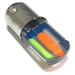 Meliore 汎用 ヤンキー くるくる ロータリー テール バルブ 高輝度 COB LED ランプ ストロボ フラッシュ 12V S25 暴走族 旧車 単車 バイク 改造 Z400 KH ZEPHYR ゼファー など [1]のサムネイル