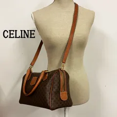 極美品✨ CELINE セリーヌ 2way ハンドバッグ ミニボストン マカダム 美品 極希少 Celine セリーヌ マカダム柄ミニボストンバッグ