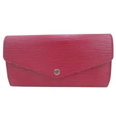 【中古A】ルイ・ヴィトン　ＬＯＵＩＳ　ＶＵＩＴＴＯＮ　エピ　長財布　ポルトフォイユ・サラ　Ｍ６０５８０　フューシャ