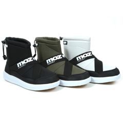 【新品】moz モズ 防寒 ショートブーツ 撥水機能付き S-Lサイズ