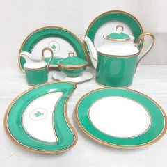 ◇美品◇リチャードジノリ　インペログリーン　アイスペール　トングつき ◇美品◇リチャードジノリ インペログリーン アイスペール