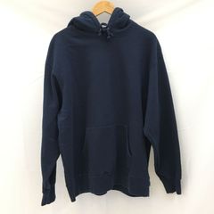 Supreme シュプリーム 22AW Satin Applique Hooded Sweatshirt パーカー フーディー スウェット ネイビー Lサイズ 中古 /ｍ 250628 02319hi◇128