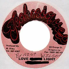 ジャマイカ7” Ernest Wilson Love Light NONE Techniques /00080
