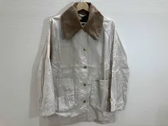 Barbour バブアー hutton showerproof ボタンジャケット ジャケット ハーフコート サンドベージュ UK10