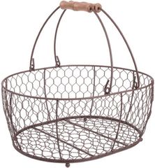 T&G(ティーアンドジー) ワイヤーオーバル バスケット⭐️L 大 ⭐️ wire large oval basket