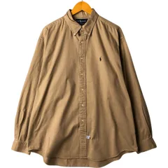 古着 ラルフローレン Ralph Lauren 長袖 ボタンダウンシャツ メンズXL相当/eaa567281