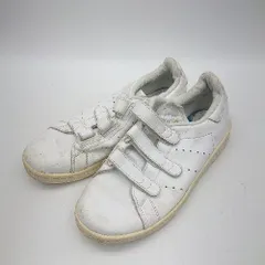 ◇ Θ adidas アディダス スタンスミス ベルクロ スニーカー サイズ23 ホワイト レディース E  【1411280001738】