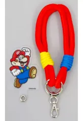 【中古】携帯サプライ マリオ SUPER MARIO ハンドルストラップ 「スーパマリオブラザーズ×Lowrys Farm」 プレミアム・アウトレット限定