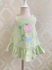 【Size 90】vintage ギンガムチェック チュニック