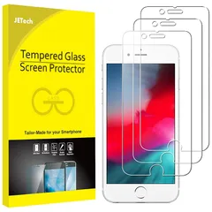 JEDirect iPhoneSE 2022/2020(第3/2世代) /iPhone 8/7/6/6s/se 用 強化ガラス 液晶保護フィルム 4.7インチ 3枚セット 1