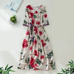 XL 2XL リゾートワンピース カシュクール 花柄 マキシ丈 半袖 ロングワンピース 総柄 大きめ 大きいサイズ マタニティ ぽっちゃり ゆったり 2L 3L