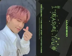 【中古】コレクションカード(男性) TREASURE/マシホ/CD「THE FIRST STEP ： CHAPTER THREE」(BLACK Ver.)封入特典セルフィフォトカード