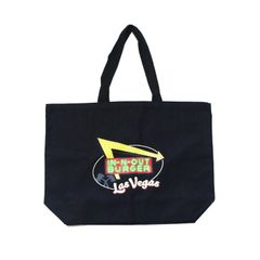 アメリカ USA IN-N-OUT ハンバーガー ラスベガス キャンバス 黒 トートバッグ 西海岸 カリフォルニア カルチャー雑貨