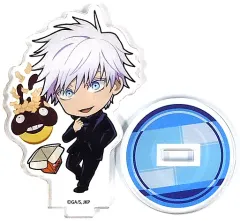 【中古】アクリルスタンド・アクリルパネル 五条悟(素顔) 「呪術廻戦×ばくだん焼本舗 第2弾 トレーディングアクリルスタンド」