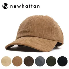 NEWHATTAN　1467 Baseball Low Cap -corduroy コーデュロイ キャップ 帽子
