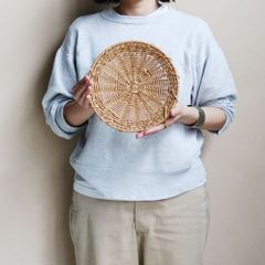 UTILE | ユティル ユティルナイール ざるラウンド Sサイズ  1点・洗える バスケット キッチン雑貨 水切り 盛り付け そば皿 樹脂素材